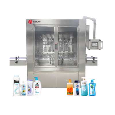 2020 New arrivals pet bottles dish soap shower gel shampoo liquid  filling machine for daily chemical industry